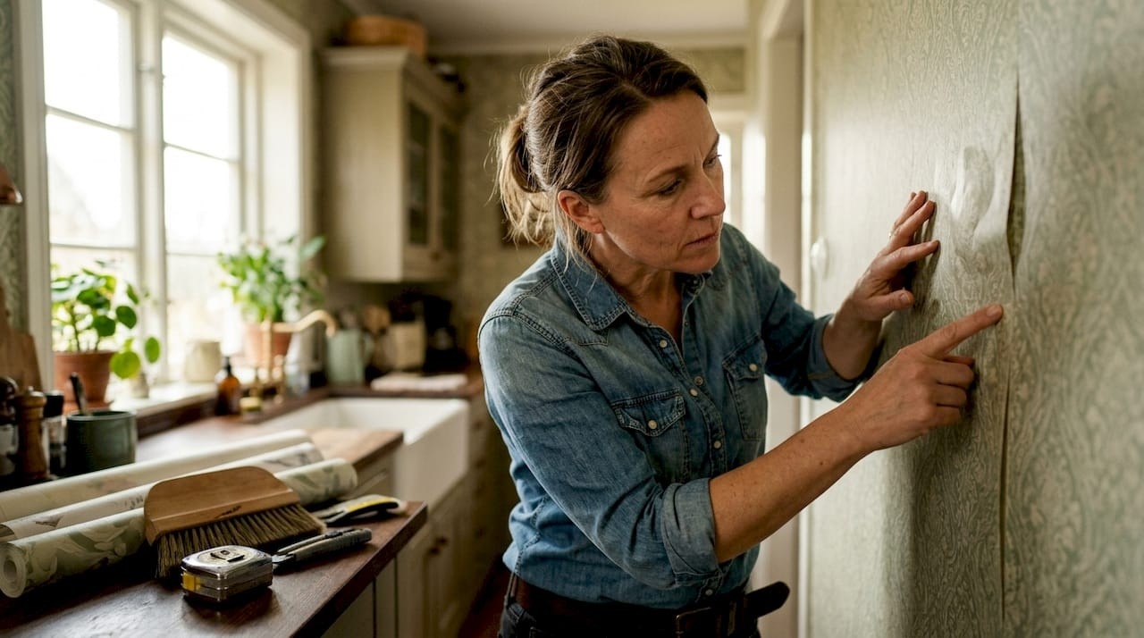 Prevent Pattern Drift Before Hanging Removable Wallpaper