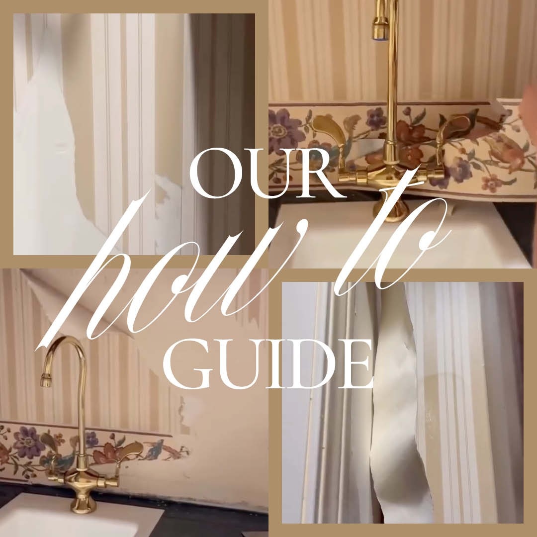 Prepare for Removable Wallpaper by Removing Old Paper