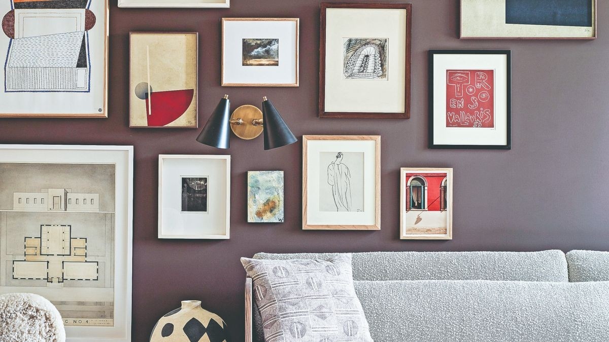 Protect Rental Paint Behind Hanging Picture Frames