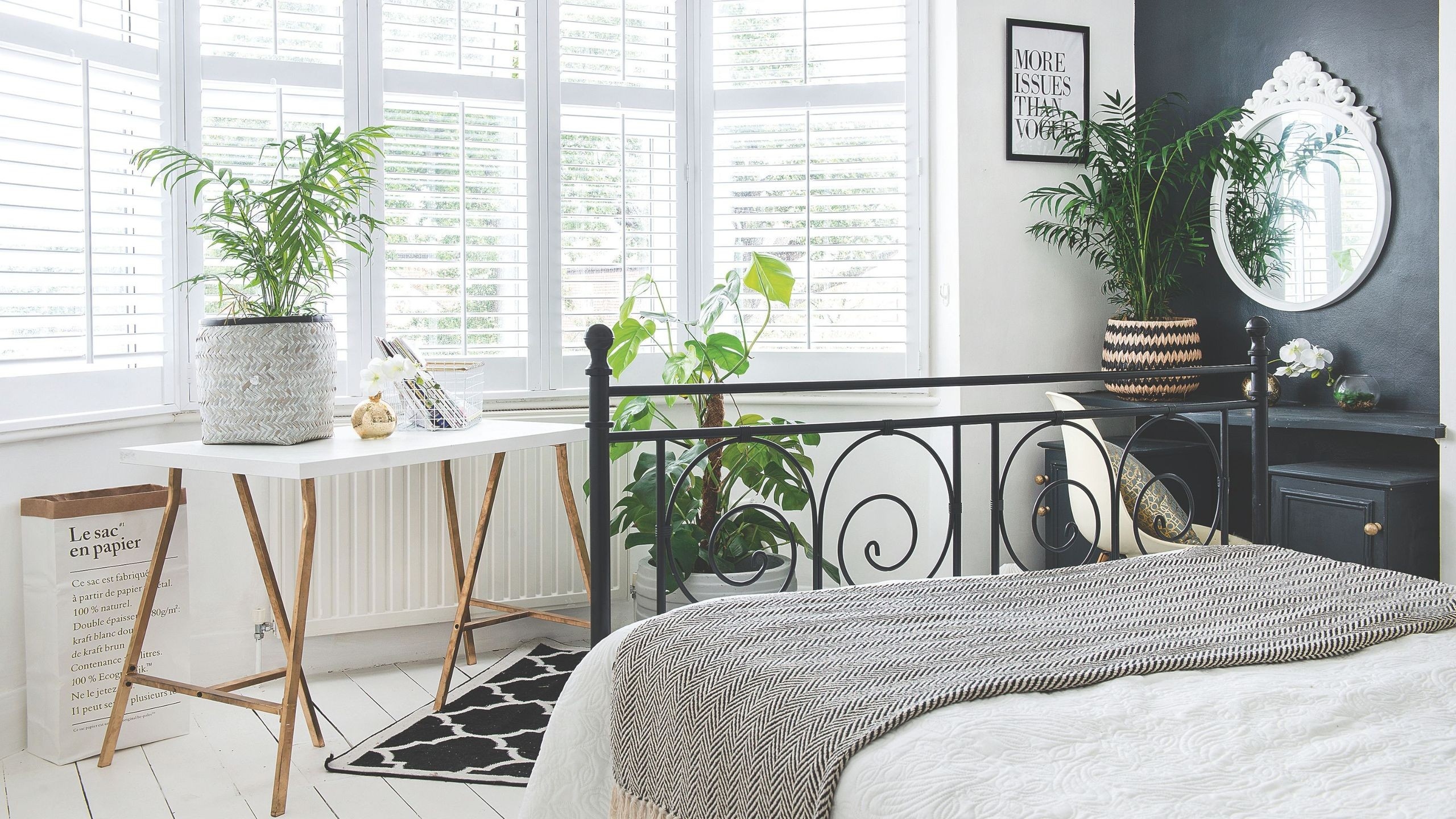 Keep More Floor Visible Beneath Bedroom Furniture