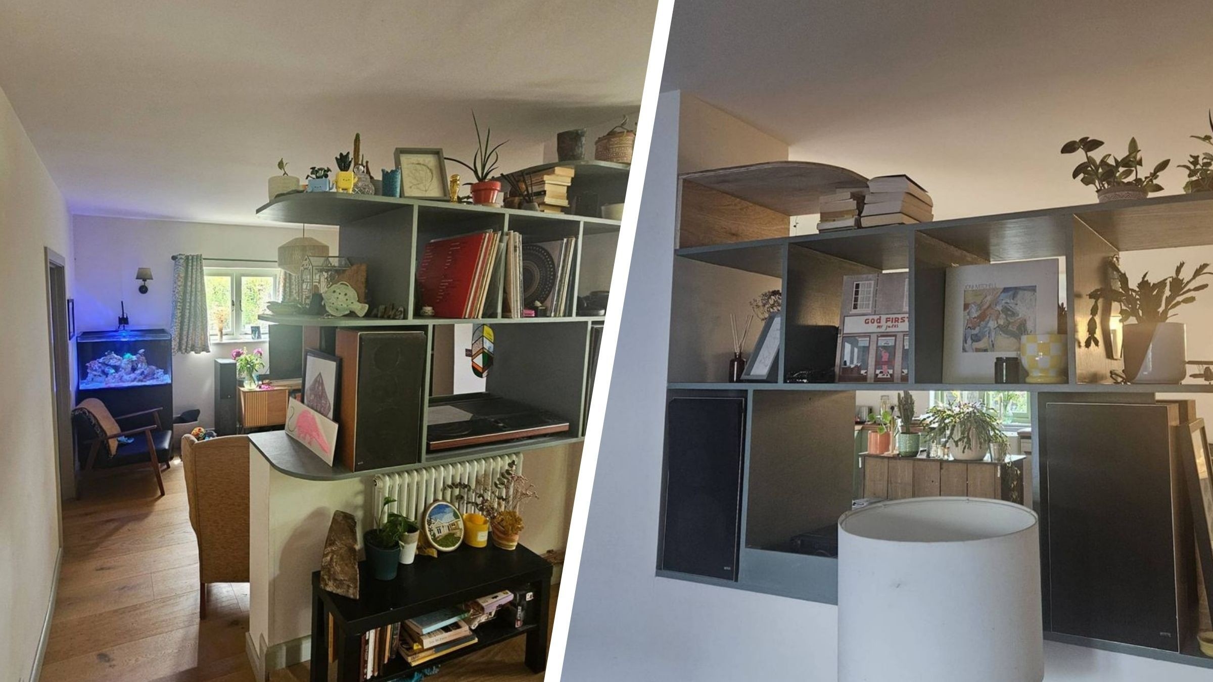 Learn How an Open Divider Defines Connected Living Areas