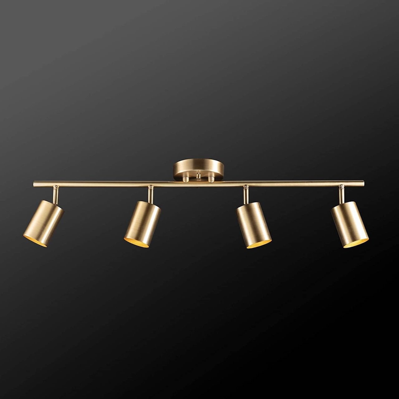 A separate track-style fitting in the reference shopping selection uses several aimable heads; electrical and mounting compatibility must be checked for the actual apartment.
